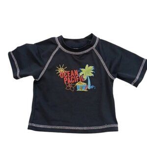 OP Rash Guard Beach Baby Boy Size 18 Months
